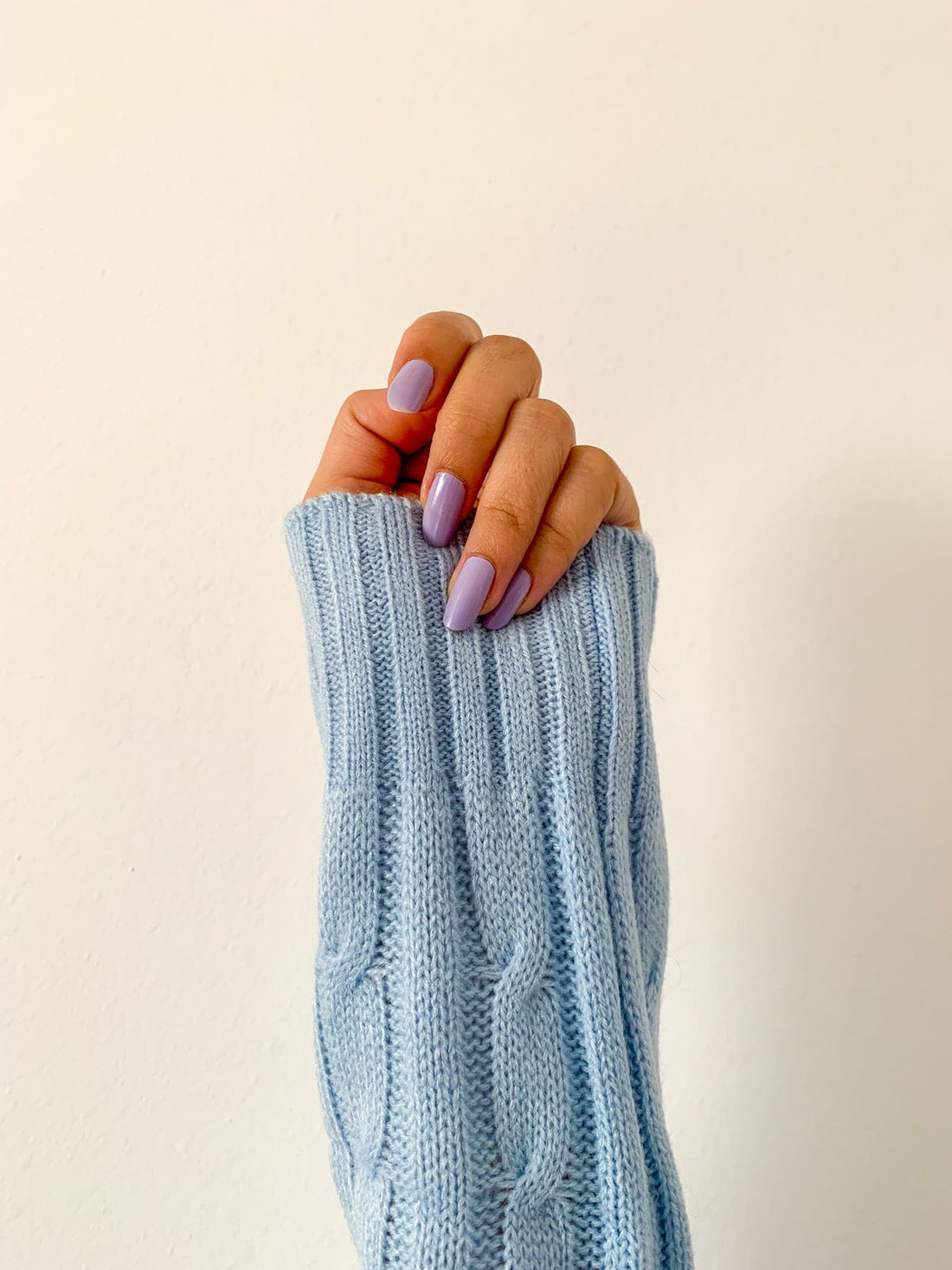 Pastel Alignment — Pink, Green & White Almond Press-On Nails